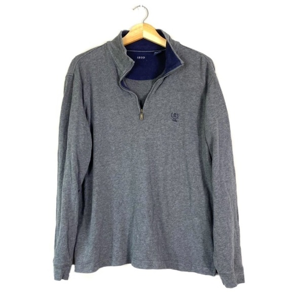Grey Izod Pullover Sweatshirt M - Picture 1 of 5